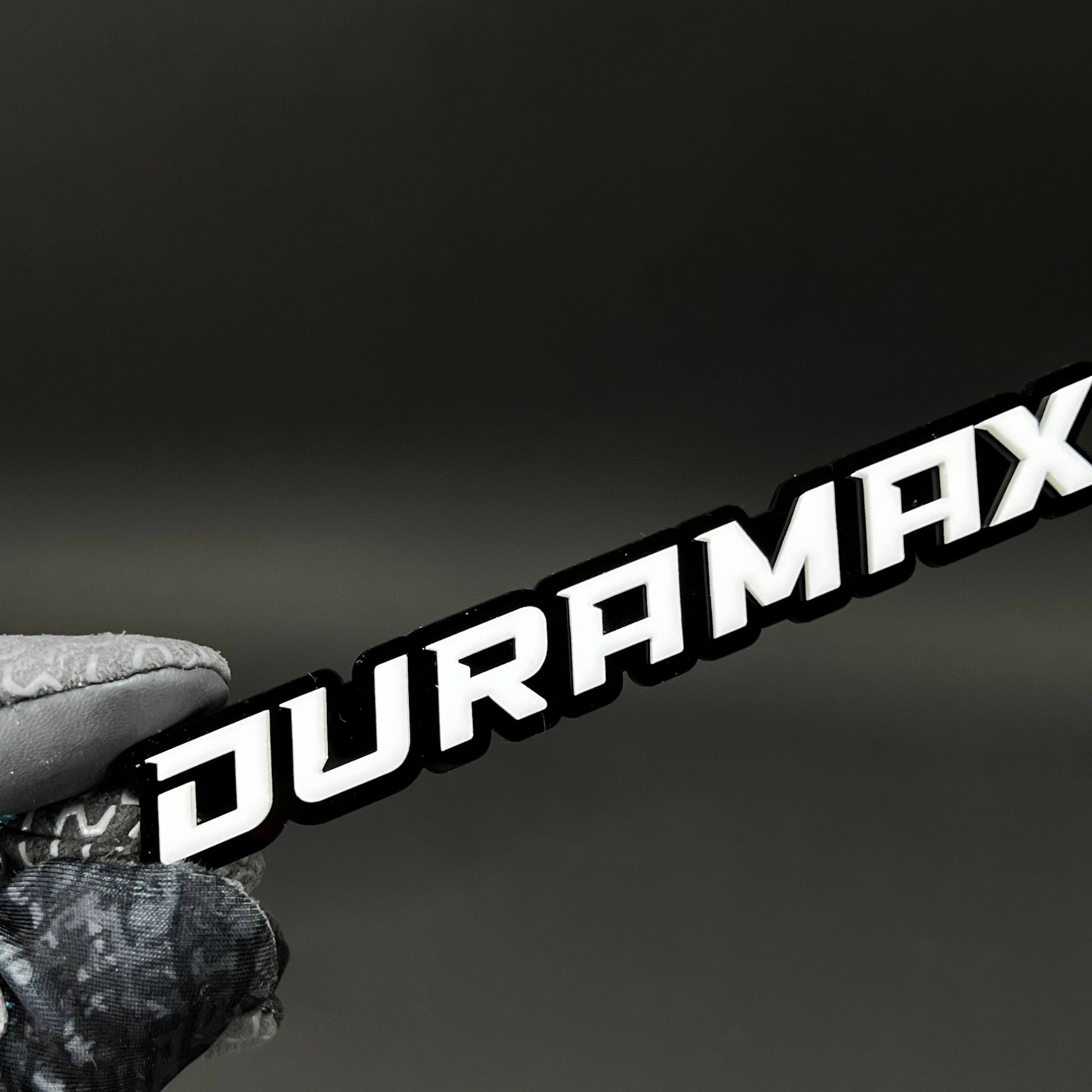 1PC DURAMAX 3D Acrylic Badge - Car Truck Emblem Fender Tailgate Trunk Sticker