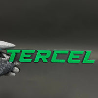1PC TERCEL 3D Acrylic Badge - Car Truck Emblem Fender Tailgate Trunk Sticker