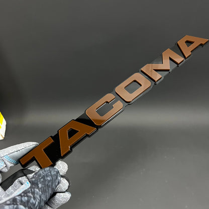 1PC TACOMA 3D Acrylic Badge - Car Truck Emblem Fender Tailgate Trunk Sticker