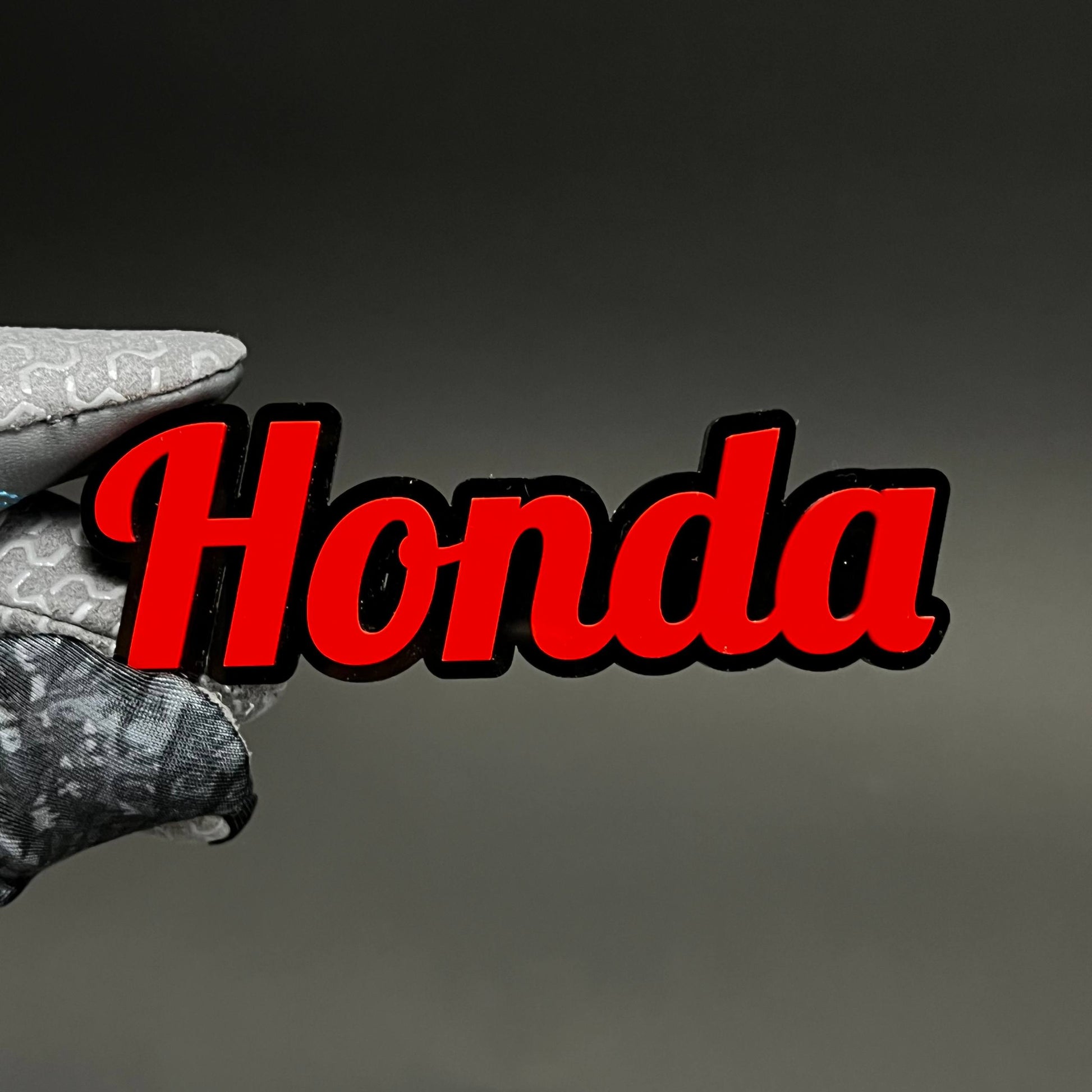 1PC Honda 3D Acrylic Badge - Car Truck Emblem Fender Tailgate Trunk Sticker