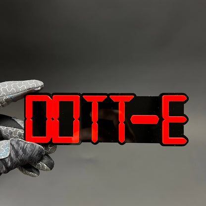 1PC DOTT-E 3D Acrylic Badge - Car Truck Emblem Fender Tailgate Trunk Sticker