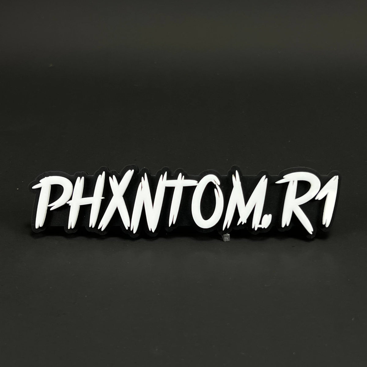 1PC PHXNTOM.R1 3D Acrylic Badge - Car Truck Emblem Fender Tailgate Trunk Sticker