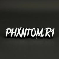 1PC PHXNTOM.R1 3D Acrylic Badge - Car Truck Emblem Fender Tailgate Trunk Sticker