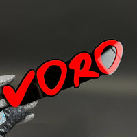 1PC VORO 3D Acrylic Badge - Car Truck Emblem Fender Tailgate Trunk Sticker