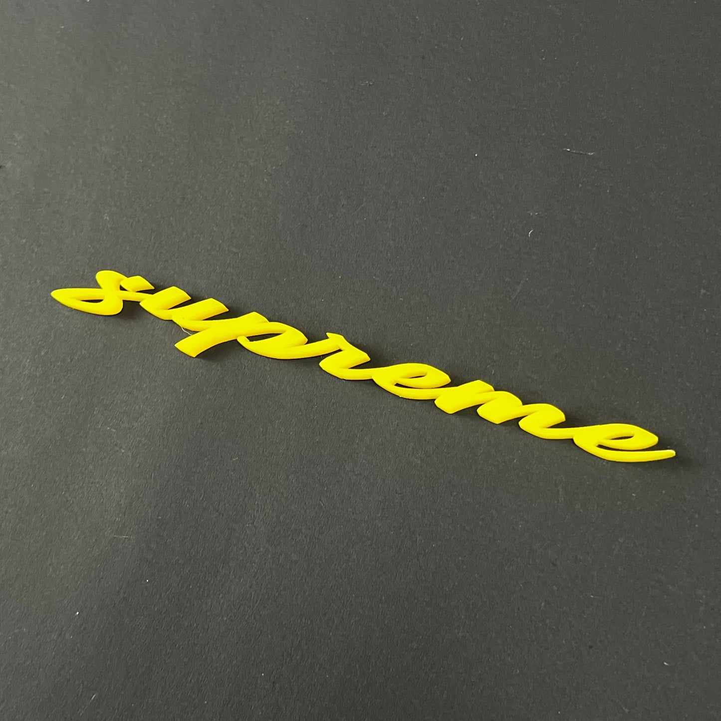 1PC supreme 3D Acrylic Badge - Car Truck Emblem Fender Tailgate Trunk Sticker