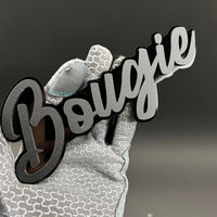 1PC Bougie 3D Acrylic Badge - Car Truck Emblem Fender Tailgate Trunk Sticker