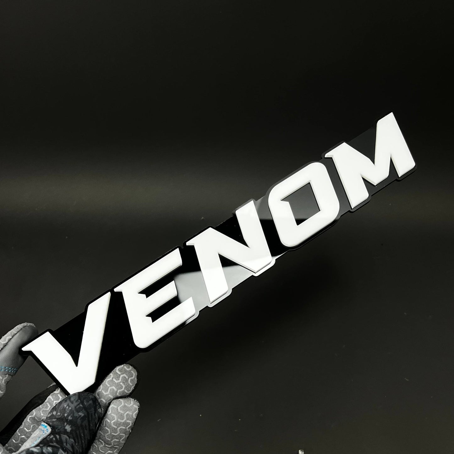 1PC VENOM 3D Acrylic Badge - Car Truck Emblem Fender Tailgate Trunk Sticker
