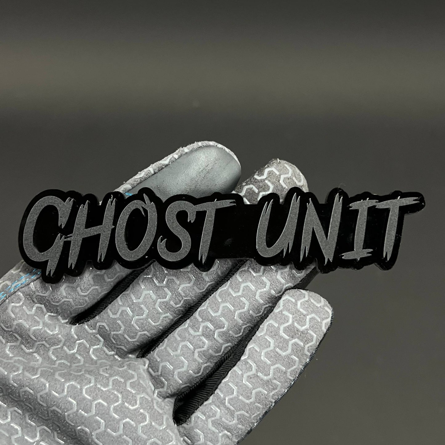 1PC GHOST UNIT 3D Acrylic Badge - Car Truck Emblem Fender Tailgate Trunk Sticker