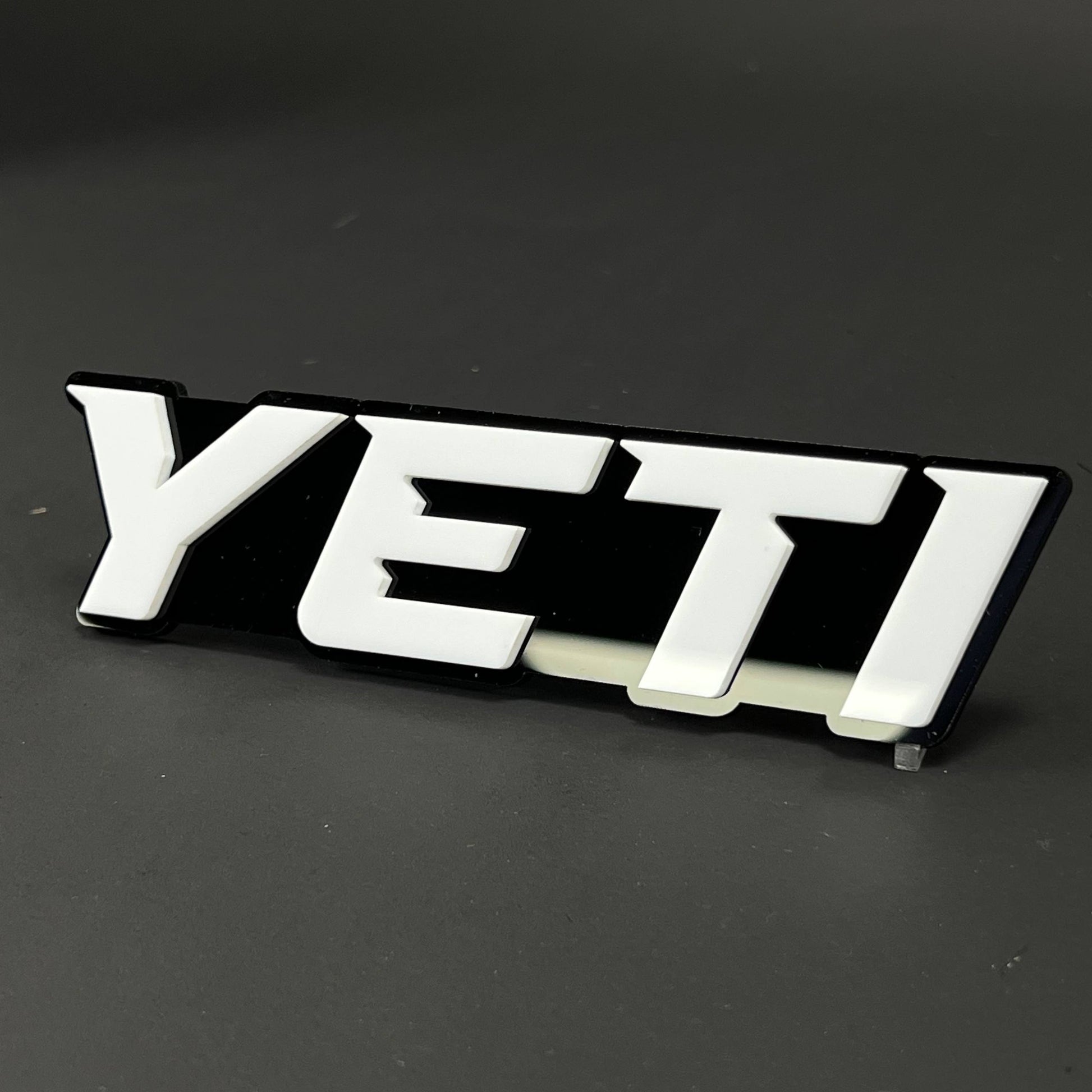 1PC YETI 3D Acrylic Badge - Car Truck Emblem Fender Tailgate Trunk Sticker