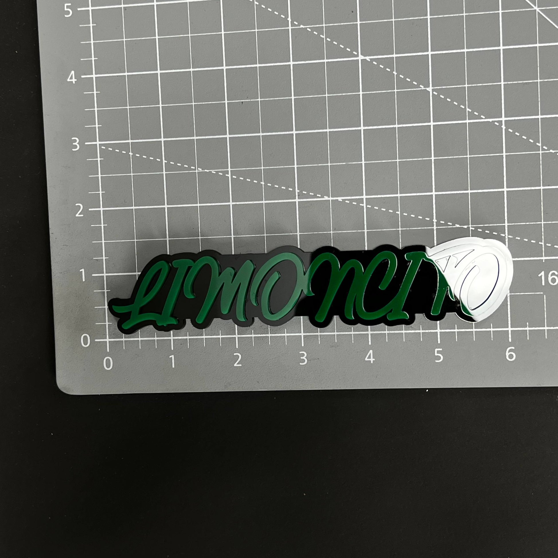 1PC LIMONCITO 3D Acrylic Badge - Car Truck Emblem Fender Tailgate Trunk Sticker