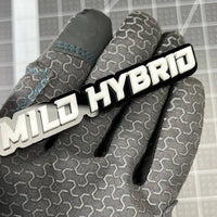 Mild Hybrid 3D Acrylic Badge - Car Truck Emblem Fender Tailgate Trunk Sticker