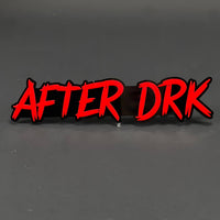 1PC AFTER DRK 3D Acrylic Badge - Car Truck Emblem Fender Tailgate Trunk Sticker