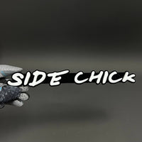 1PC SIDE CHICK 3D Acrylic Badge - Car Truck Emblem Fender Tailgate Trunk Sticker