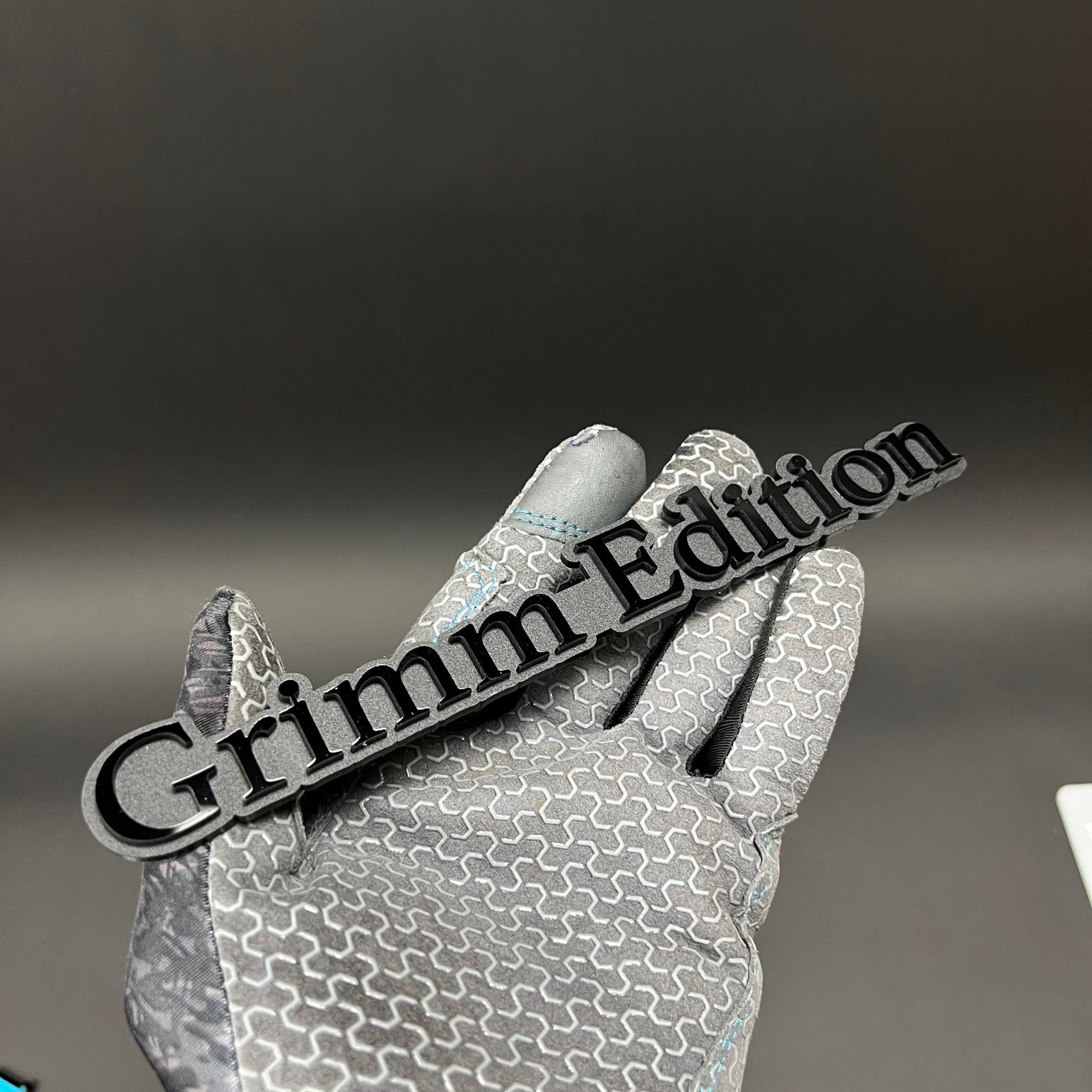 1PC Grimm Edition 3D Acrylic Badge - Car Truck Emblem Fender Sticker