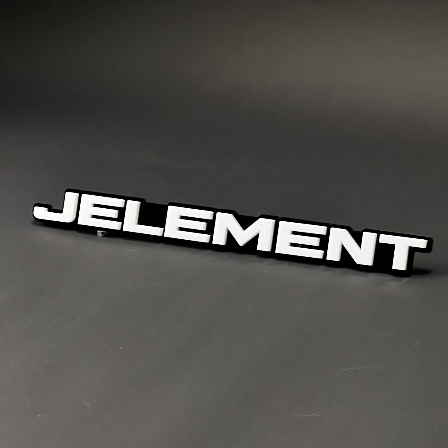 1PC JELEMENT 3D Acrylic Badge - Car Truck Emblem Fender Tailgate Trunk Sticker
