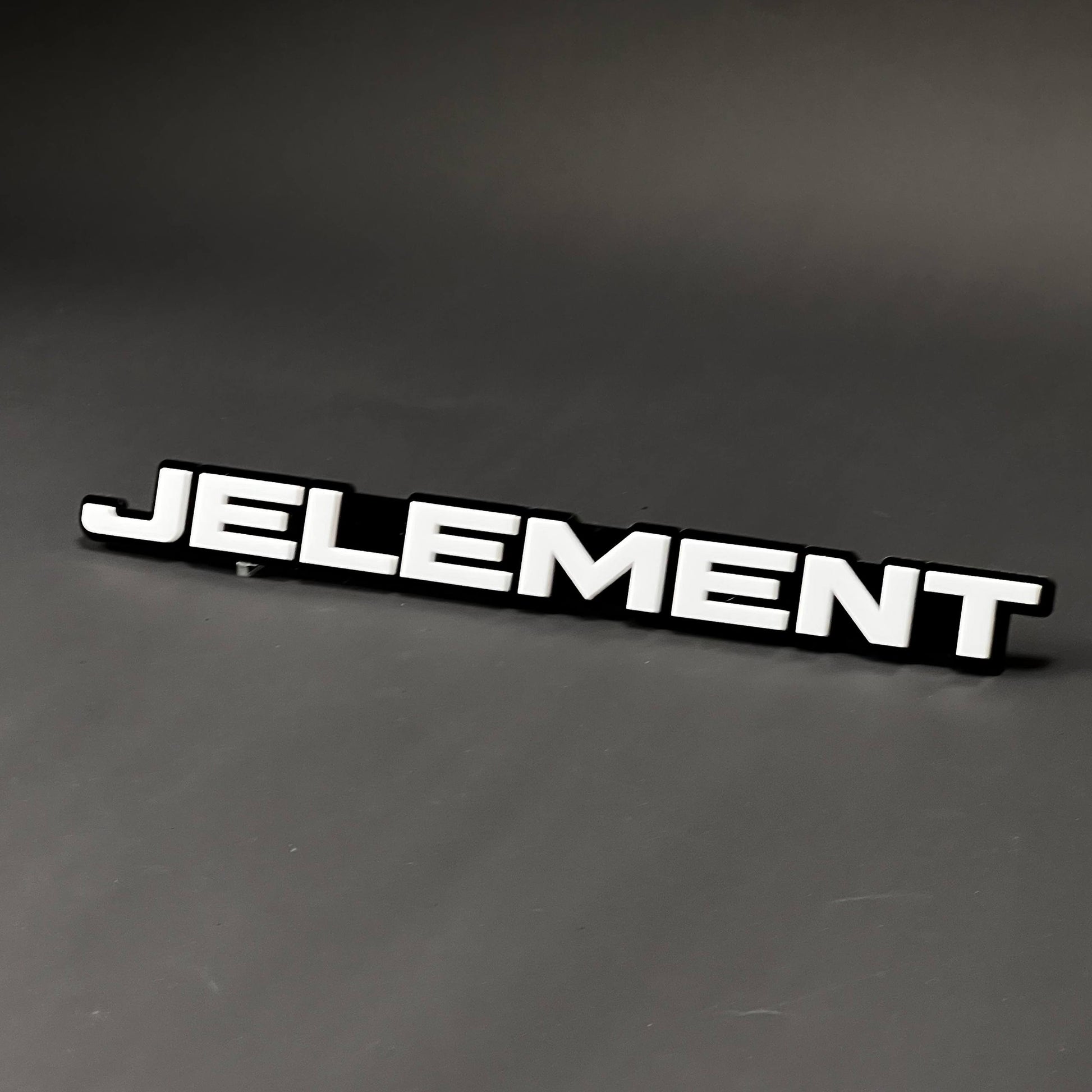 1PC JELEMENT 3D Acrylic Badge - Car Truck Emblem Fender Tailgate Trunk Sticker