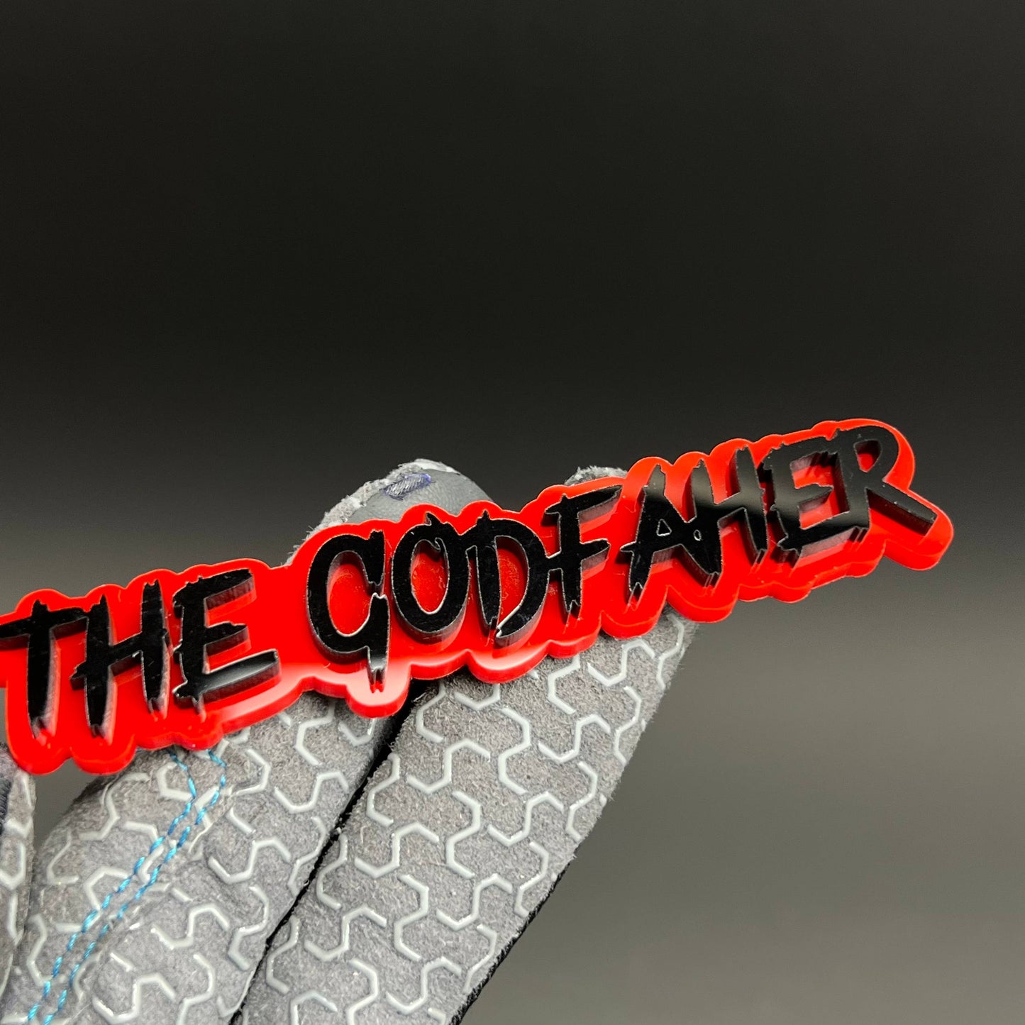 1PC THE GODFATHER 3D Acrylic Badge - Car Truck Emblem Fender Sticker