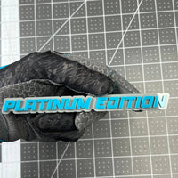 Platinum Edition 3D Acrylic Badge - Car Truck Emblem Fender Tailgate Trunk Sticker