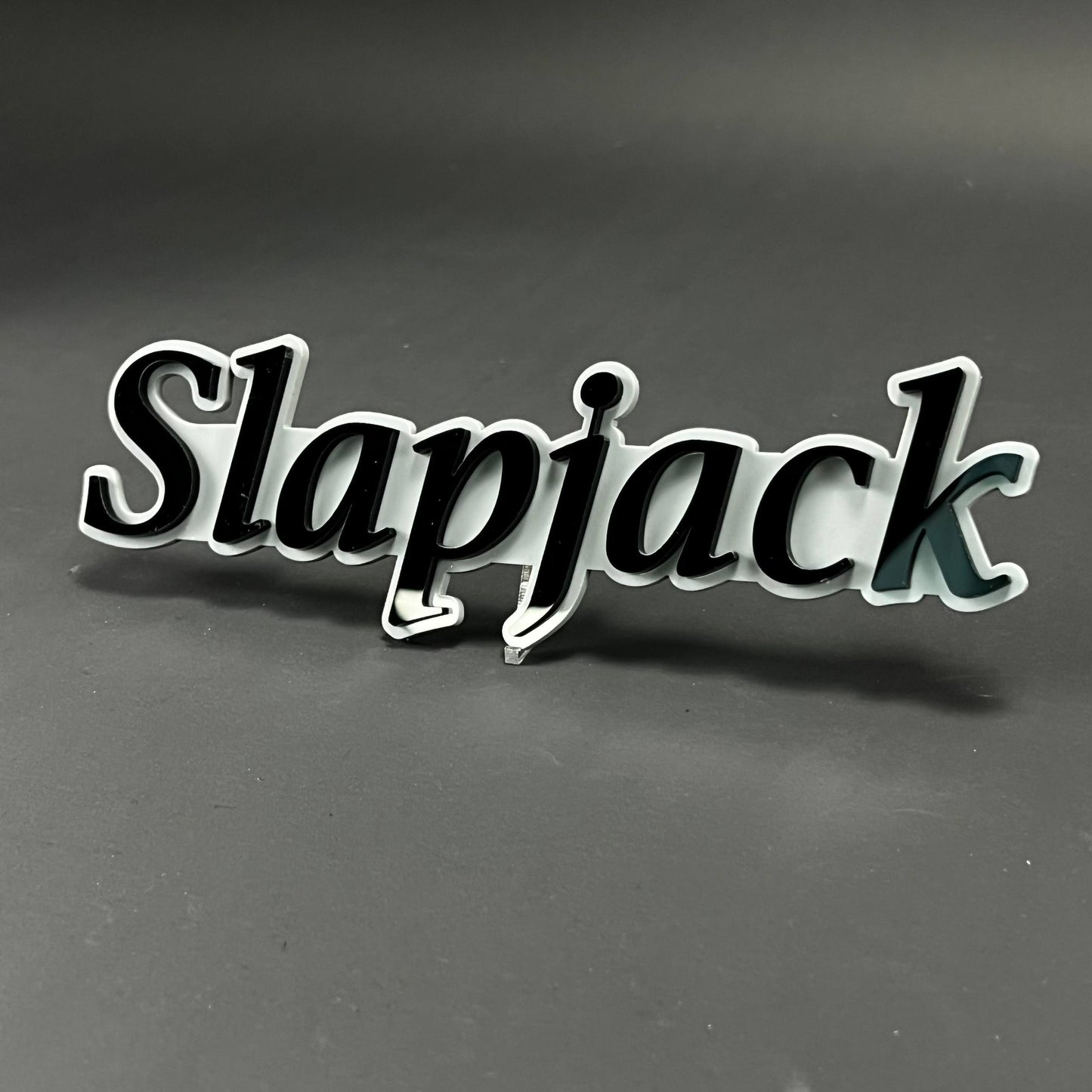 1PC Slapjack 3D Acrylic Badge - Car Truck Emblem Fender Tailgate Trunk Sticker
