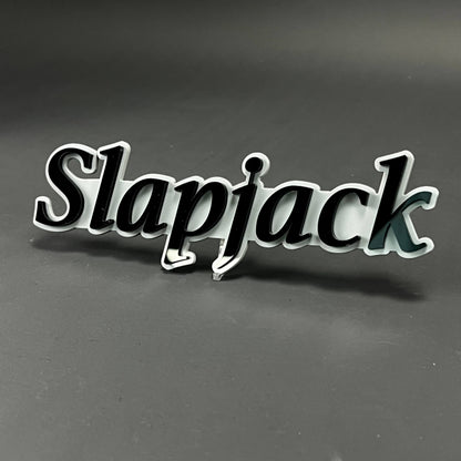 1PC Slapjack 3D Acrylic Badge - Car Truck Emblem Fender Tailgate Trunk Sticker