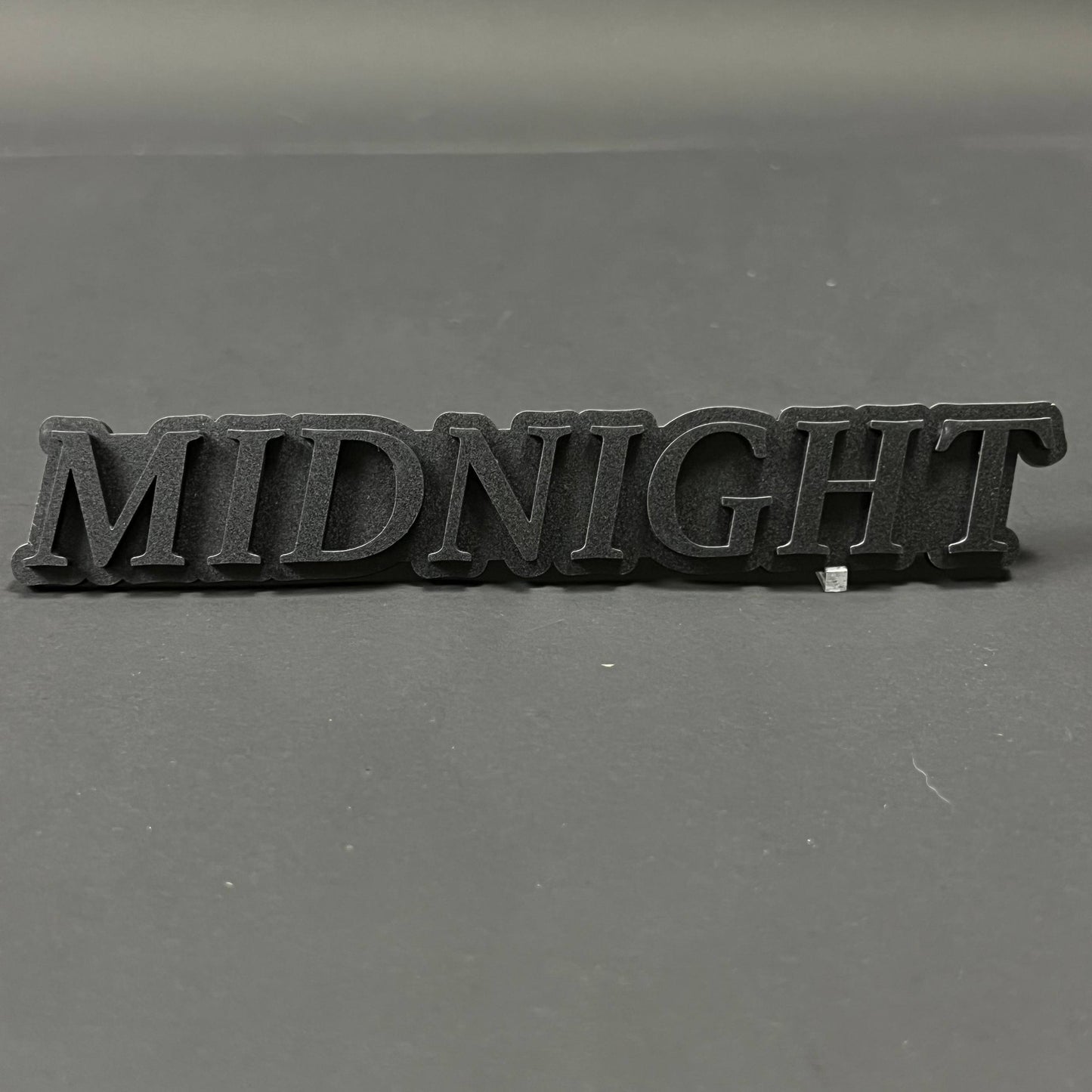1PC MIDNIGHT 3D Acrylic Badge - Car Truck Emblem Fender Tailgate Trunk Sticker