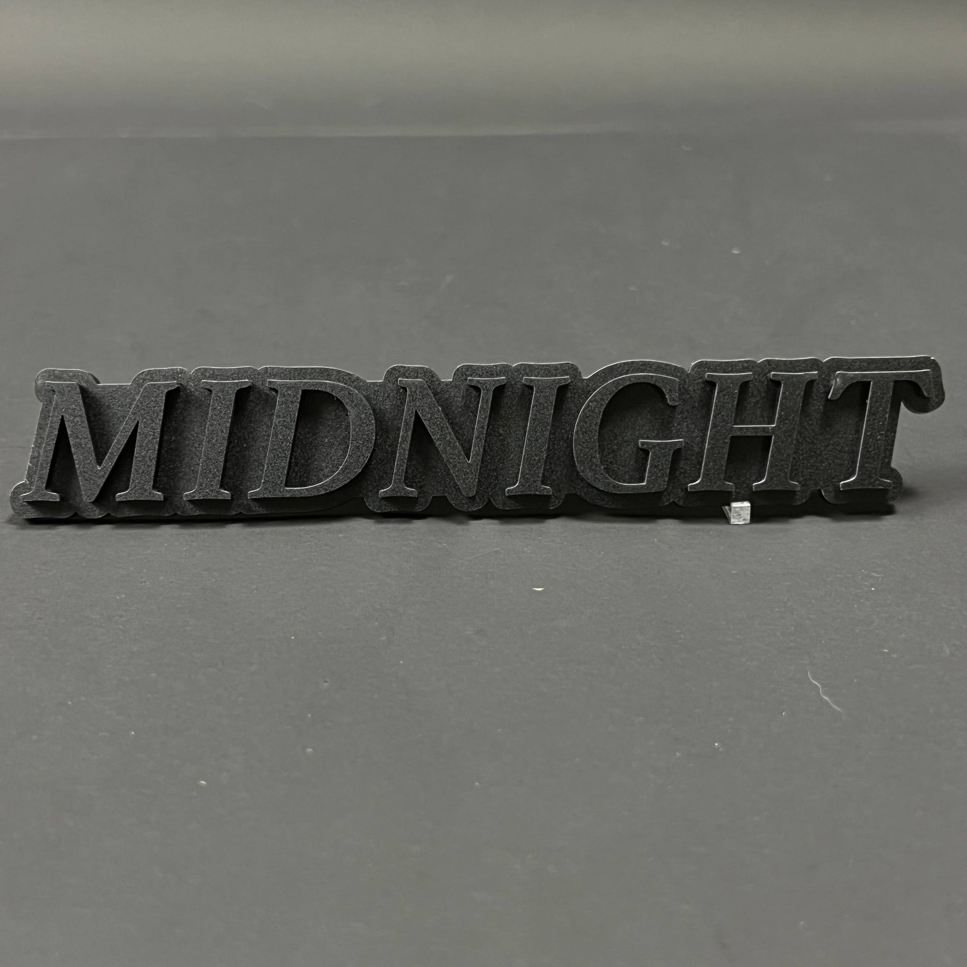 1PC MIDNIGHT 3D Acrylic Badge - Car Truck Emblem Fender Tailgate Trunk Sticker