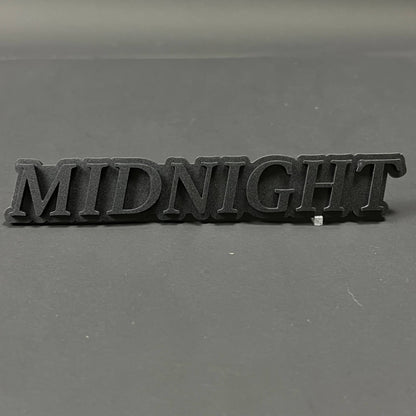 1PC MIDNIGHT 3D Acrylic Badge - Car Truck Emblem Fender Tailgate Trunk Sticker