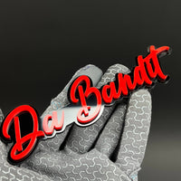 1PC Da Bandit 3D Acrylic Badge - Car Truck Emblem Fender Tailgate Trunk Sticker