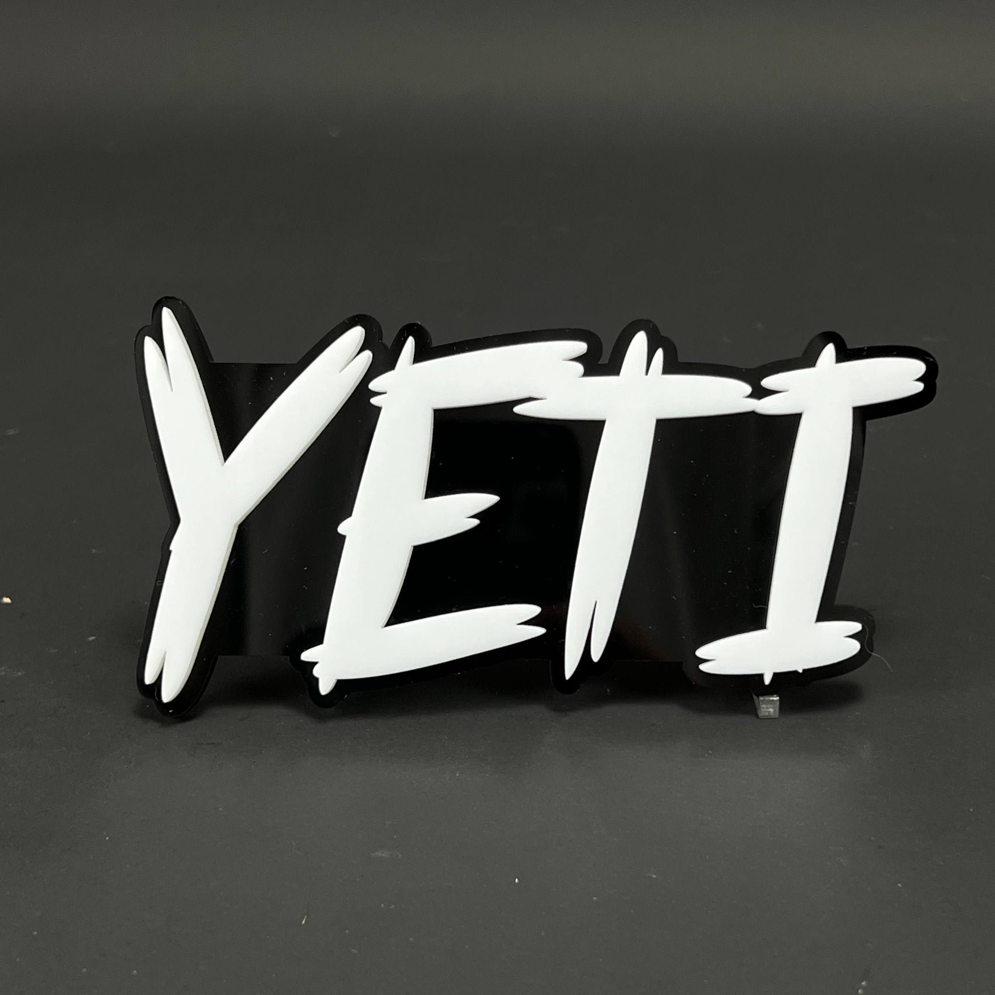 1PC YETI 3D Acrylic Badge - Car Truck Emblem Fender Tailgate Trunk Sticker