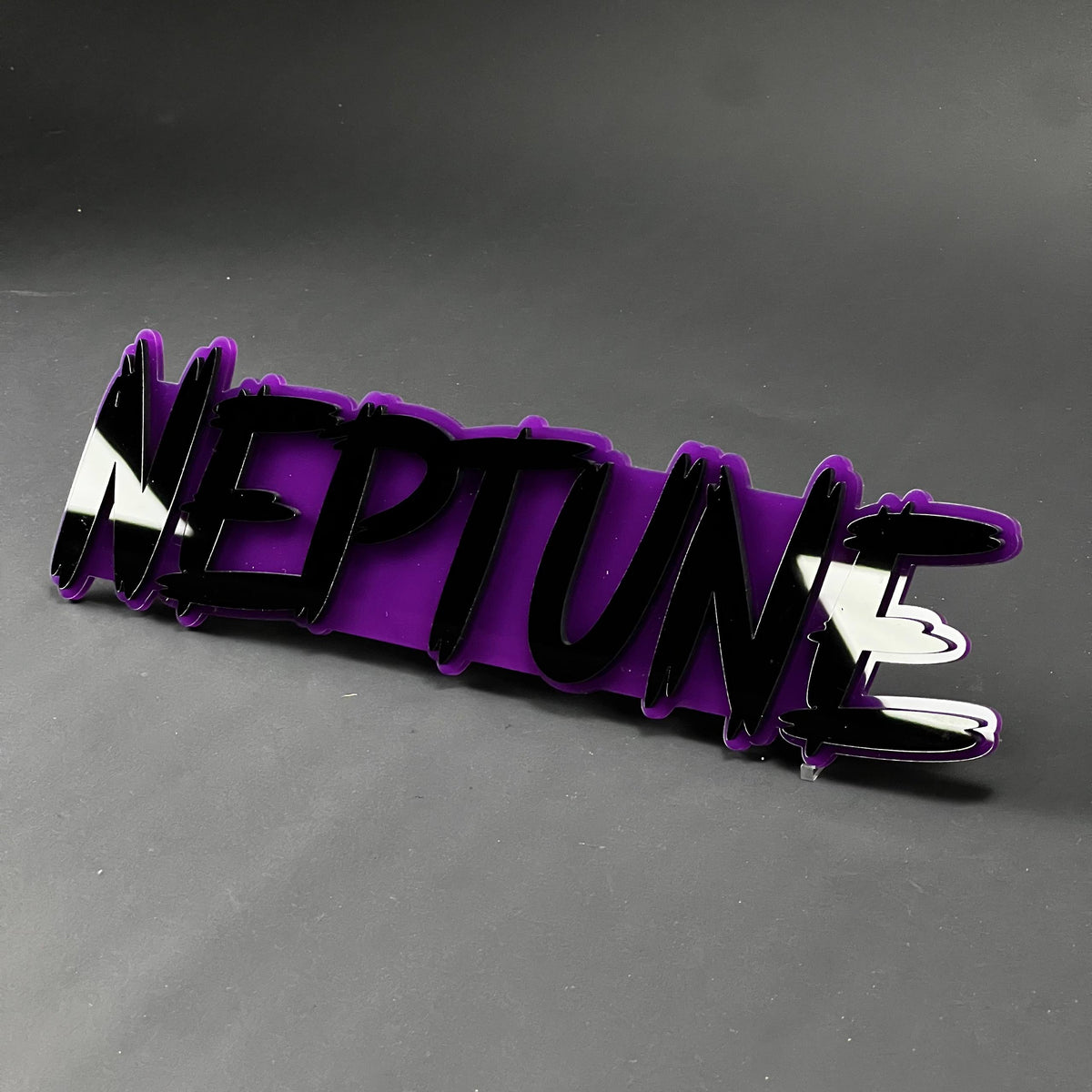1PC NEPTUNE 3D Acrylic Badge - Car Truck Emblem Fender Tailgate Trunk Sticker