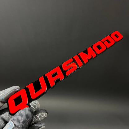 1PC QUASIMODO 3D Acrylic Badge - Car Truck Emblem Fender Tailgate Trunk Sticker