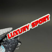 1PC LUXURY SPORT 3D Acrylic Badge - Car Truck Emblem Fender Sticker