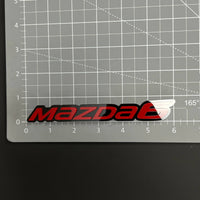 1PC MAZDA6 3D Acrylic Badge - Car Truck Emblem Fender Tailgate Trunk Sticker
