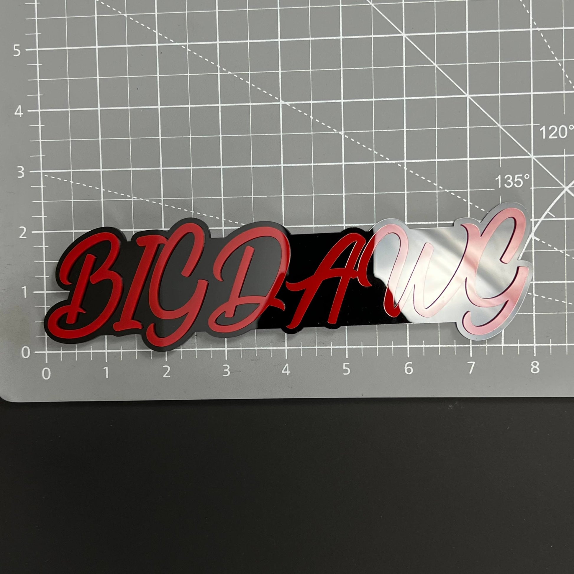 1PC BIGDAWG 3D Acrylic Badge - Car Truck Emblem Fender Tailgate Trunk Sticker