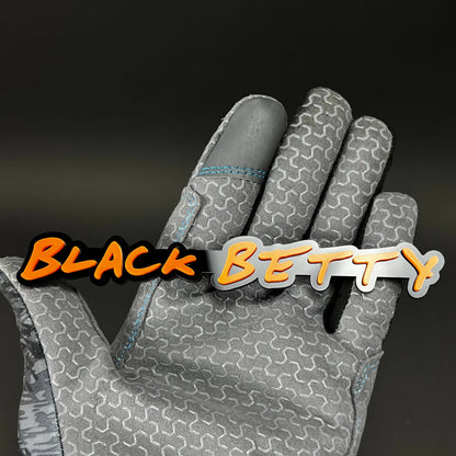 1PC Black Betty 3D Acrylic Badge - Car Truck Emblem Fender Sticker