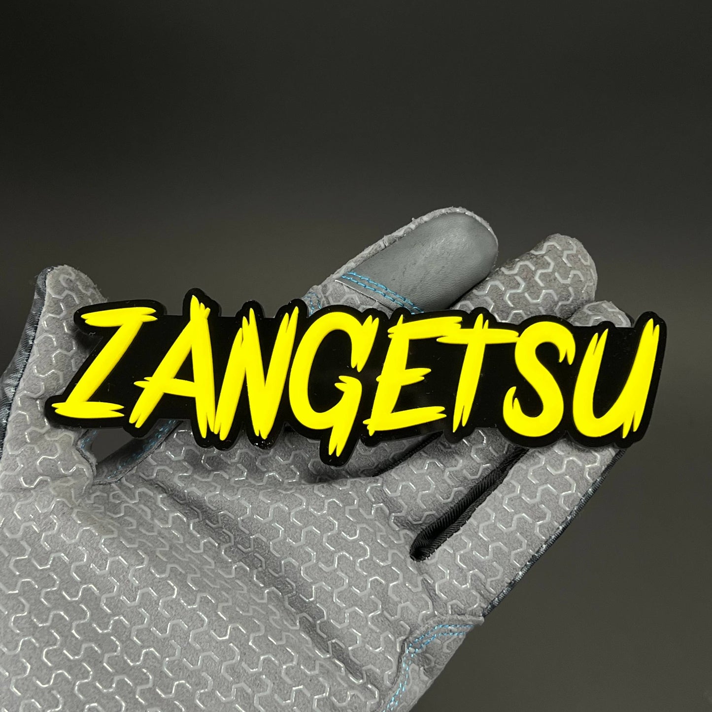 1PC ZANGETSU 3D Acrylic Badge - Car Truck Emblem Fender Tailgate Trunk Sticker