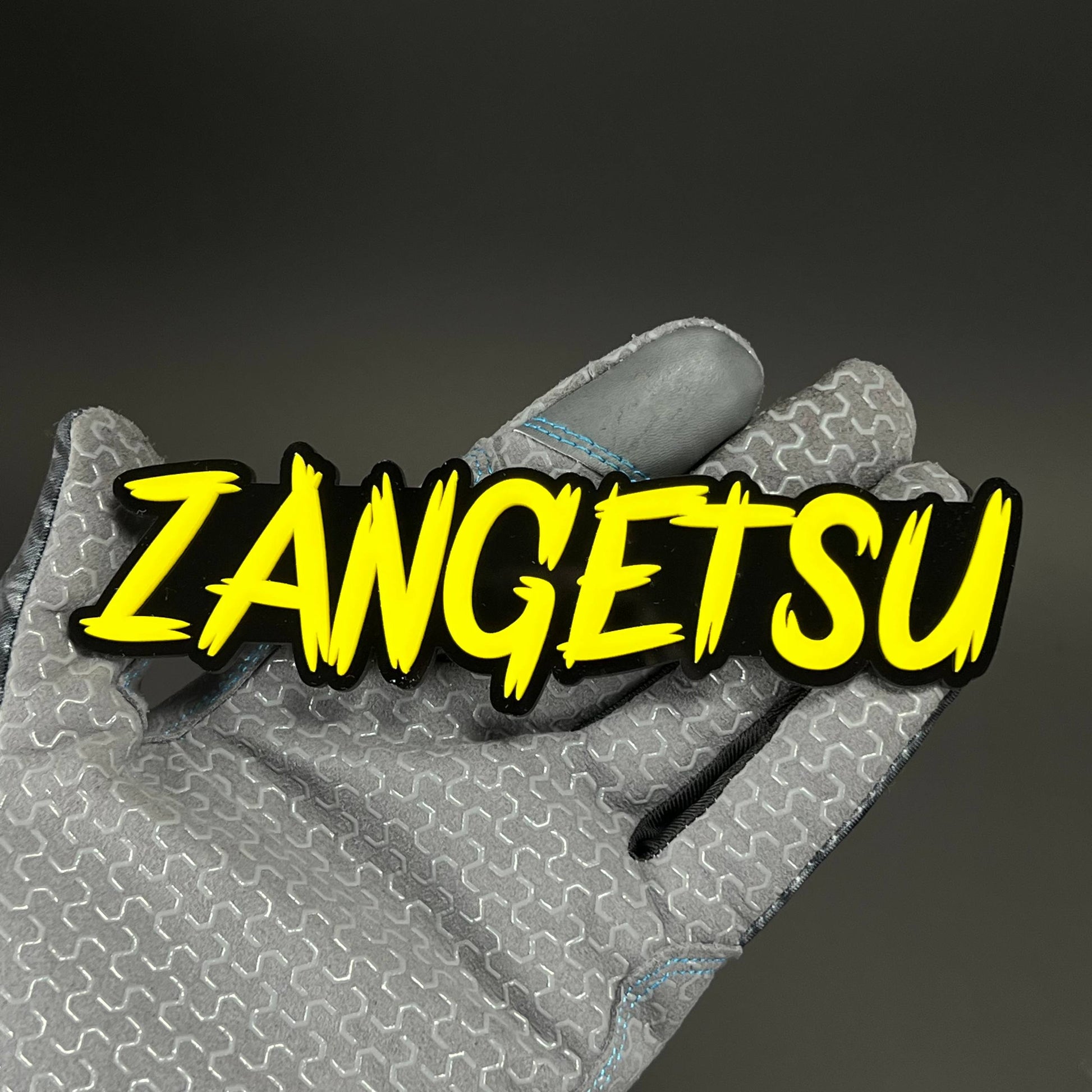 1PC ZANGETSU 3D Acrylic Badge - Car Truck Emblem Fender Tailgate Trunk Sticker
