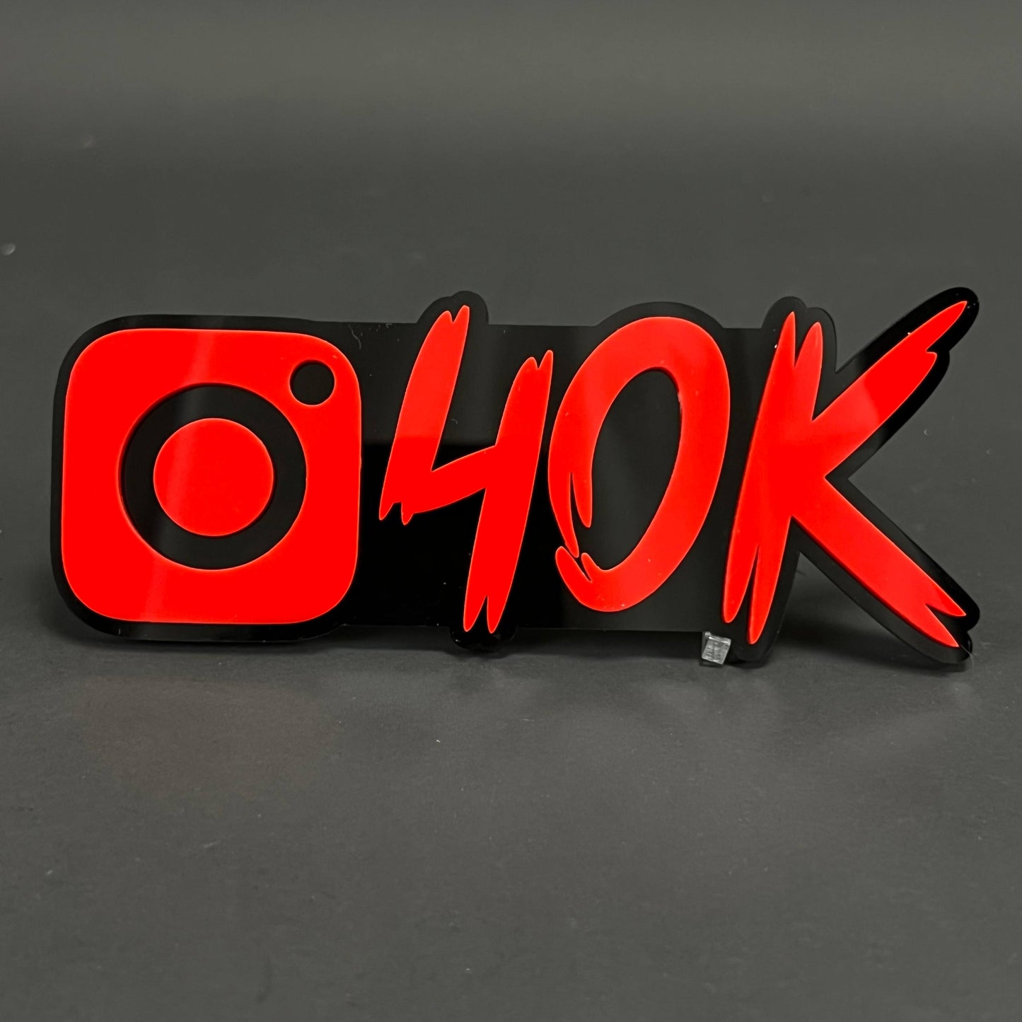 1PC 40K 3D Acrylic Badge - Car Truck Emblem Fender Tailgate Trunk Sticker