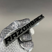 Razorback 3D Acrylic Badge - Car Truck Emblem Fender Tailgate Trunk Sticker