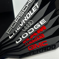 Custom Car Logo Plate Frame, Any Brand - Acrylic License Plate Frame
